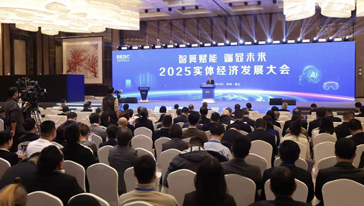 智算赋能 端显未来 2025实体经济发展大会在苏州昆山举行