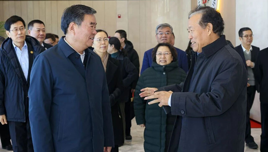 何报翔率队赴中电联调研 深化能源战略合作