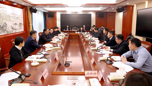 何报翔会见财政部副部长宋其超一行